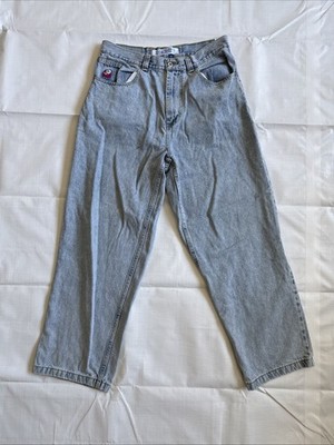 Rare Polar Big Boy Jeans Men s Size Medium Light Blue Denim Skate Pants Y2K