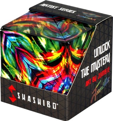 Shashibo Formwandlung MINT Fidget Spielzeug kosmischer Surfer transformierend Puzzle Würfel