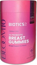 Probiotic Breast Health Gummies 2 Billion Probiotics Sugar-free Berry 30 SERV