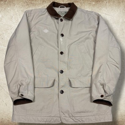 LL Bean Barn Chore Jacket Mens Size M 0 WY20 Field Coat Thinsulate Quilted Lined