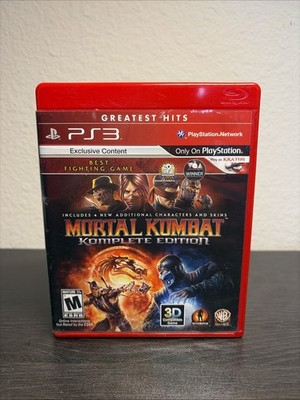 Mortal Kombat -- Komplete Edition (Sony PlayStation 3, 2012)