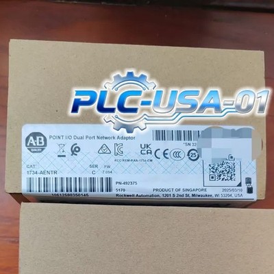 1734AENTR 1PCS Brand New AB 1734-AENTR /C Point I/O Dual Port Adaptor Module