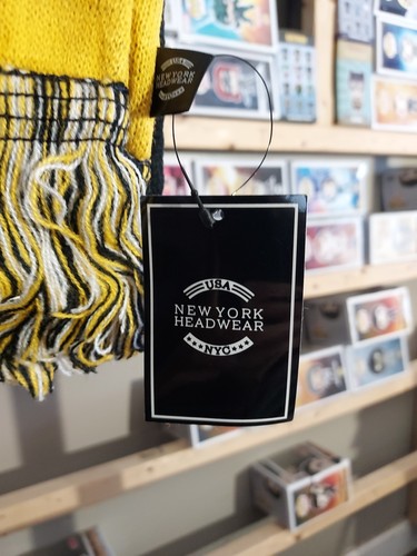 New Pittsburgh Pirates Baseball Scarf Blend Design Knitted Tassel - #303 - Afbeelding 3 van 4