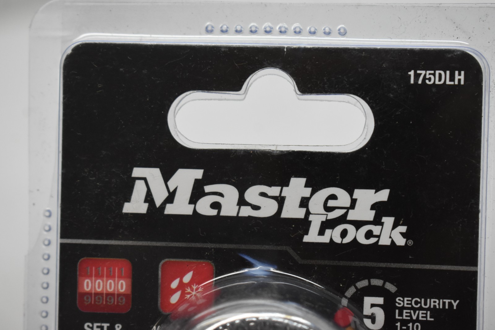 Master Lock Brass Combination Lock Gate Lock for Outdoor Fence or Shed 175DLH