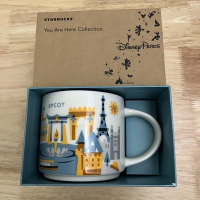 Starbucks You Are Here Collection EPCOT DISNEY PARKS 14 oz NEW