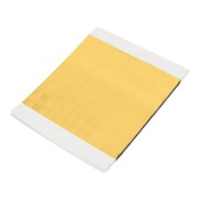 100pcs Leaf Sheets, 5.5" x 5.5" Metallic Foil Leaf Paper Gold