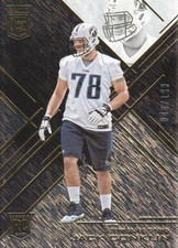 2016 Elite Football Trading Card Black Parallel #104 Jack Conklin /199