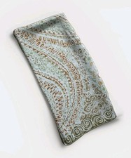 Vintage Vera Square Scarf Paisley Pattern 100 Silk 30" 31"