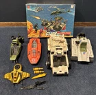 Vintage GI Joe-Hasbro ARAH-Vehicle/Parts Lot-Slaughter/Serpentor/HAVOC/Puzzle-80