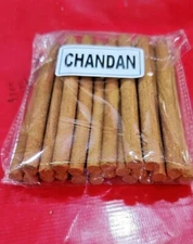 Indian CHANDAN SANDALWOOD DHOOP INCENSE STICK 100g meditation puja FREE SHIP