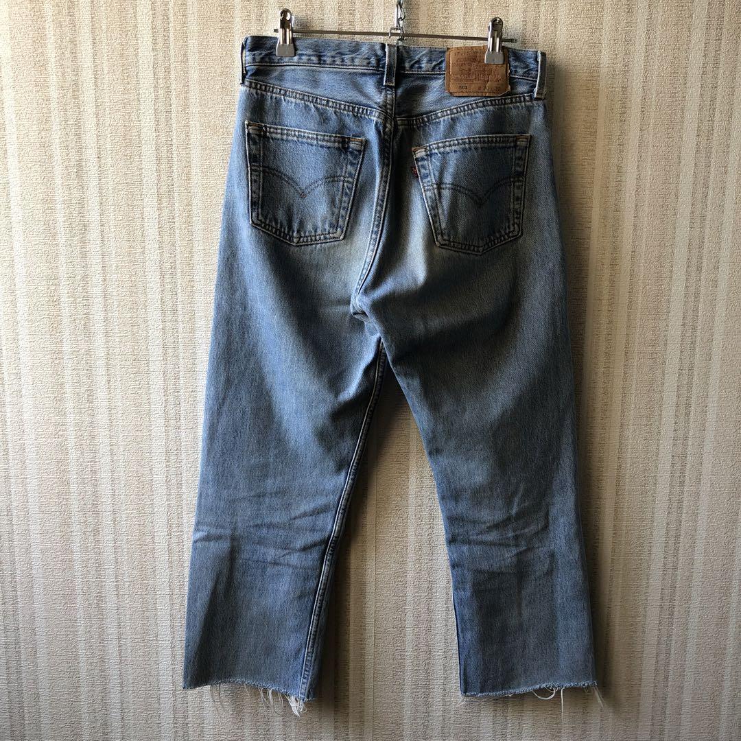 Levi's Kurt Cobain Usa Made 90s Cutoff 501 Denim Pants Men M