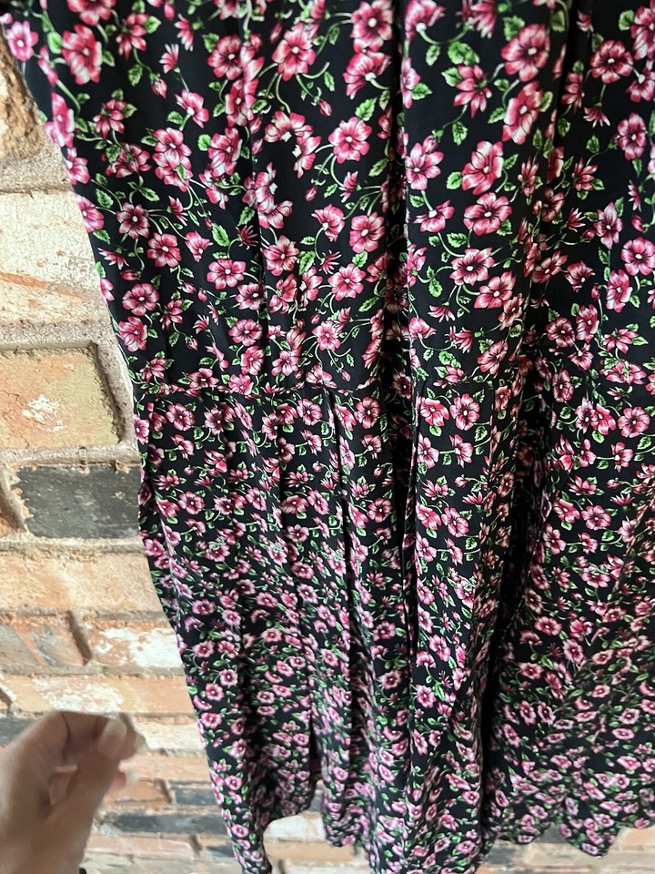 The Kooples Women’s Size large Silk Me Not Dress Floral eBay