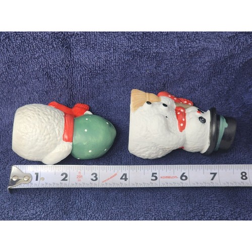 Christmas Collectable Snowman Salt And Pepper Shakers - Picture 9 of 9