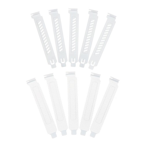 5Pcs Desktop Computer Host Chassis PCI Cooling Dust Filter PCI Slot Baffle Net - Afbeelding 2 van 14