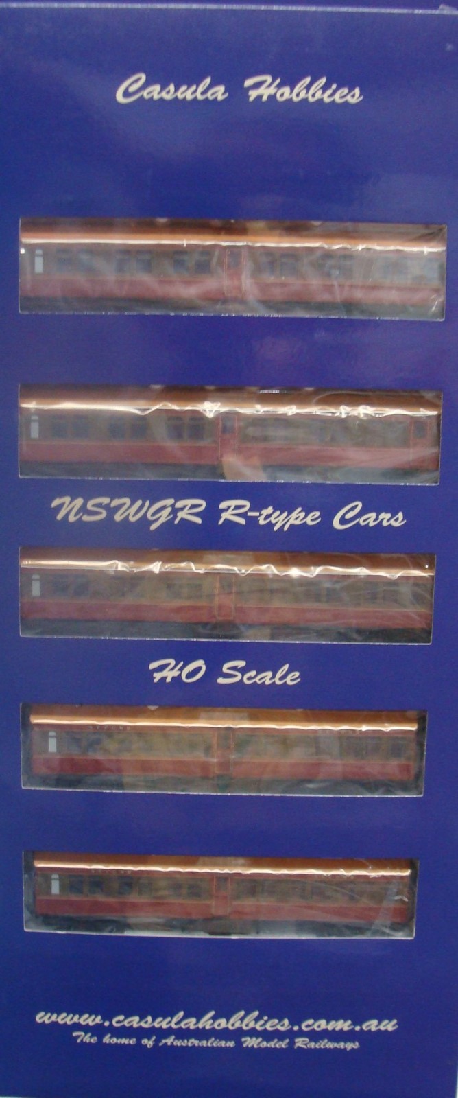 NSWGR R Car Set No108 Tuscan-Russet 7 cars Casula Hobbies Model Railways HO NSWGR R Car Set No108 Tuscan-Russet 7 cars Casula Hobbies Model Railways HO