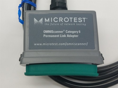 Fluke Microtest OMNIScanner Category 6 Permanent Link Adapter 2950-2630-03 - 第 2/4 張圖片
