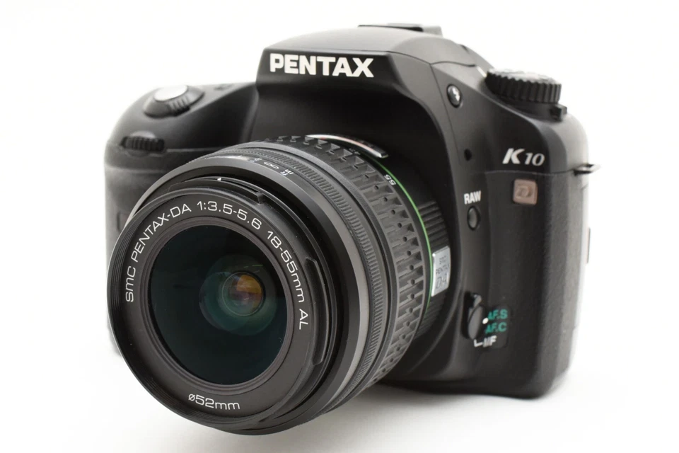Pentax K10D DSLR w/AF 18-55mm f3.5-5.6 zoom lens with battery [Exc+++] #2394699A - Image 2 of 4