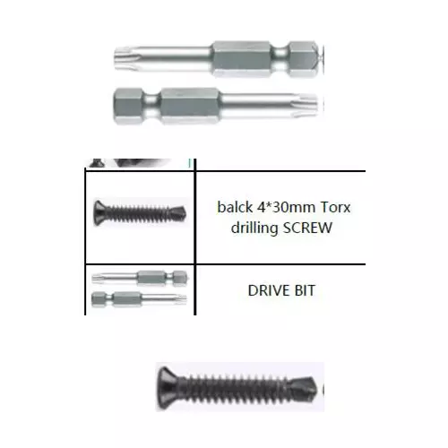 Self Drilling 4mm x 30mm Decks Clips screws Composite WPC Deck Screw for Metal - Picture 2 of 8