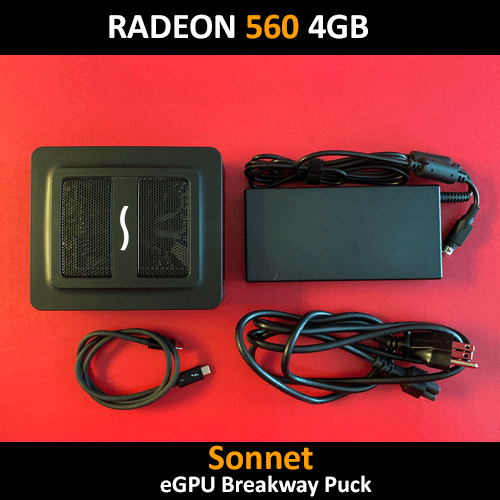 Sonnet Radeon RX 560 4GB Egfx Breakaway Disco Egpu System - Afbeelding 1 van 2