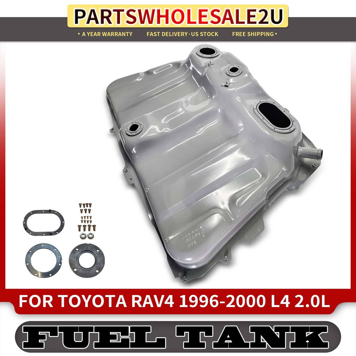 15 Gallons Fuel Tank for Toyota RAV4 1996 1997 1998 1999 2000 L4
