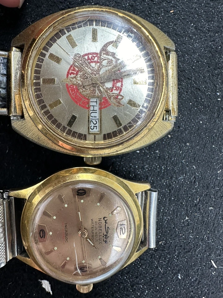 Комплект из двух винтажных часов 19-х Waltham и Nobellux - Изображение 3 из 4