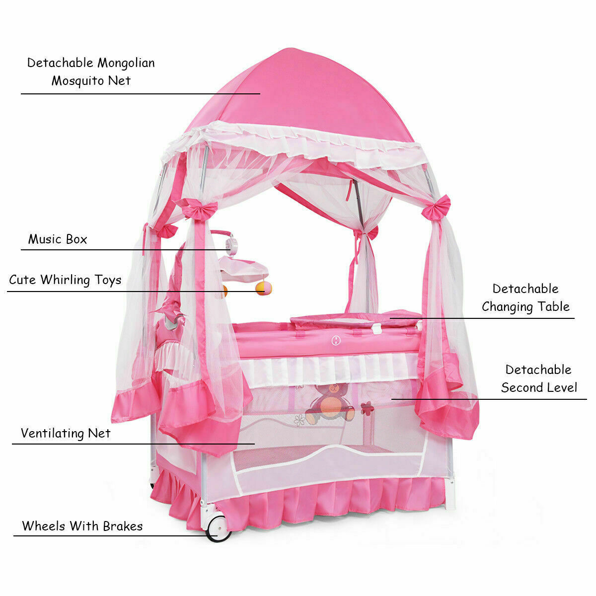 detachable changing table