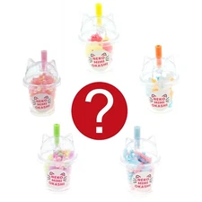 J Dream Gashapon Kawaii Cat Tumbler Fidget Beads Keychain Figure 1 Random Toy