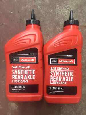 Ford Motorcraft   SAE 75W-140 Synthetic Rear Axle Lubricant 2 Quart XY-75W140-QL
