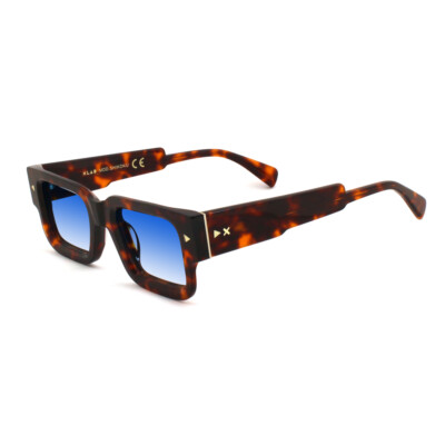 XLAB Sunglasses mod. SHIKOKU  DARK TURTLE / SHADED BLUE