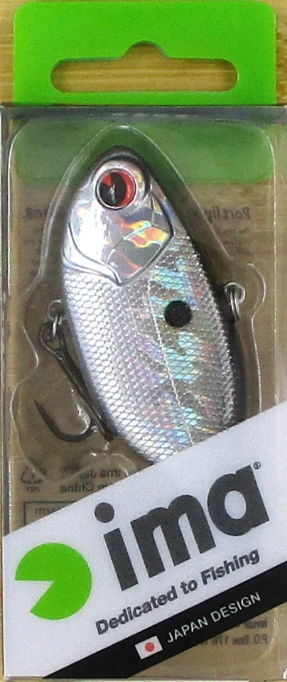 (4) Ima 2 3/4" Suspending Vibe 70 3/8 Oz Lipless Crankbaits Silver Lining New - Image 3 of 4