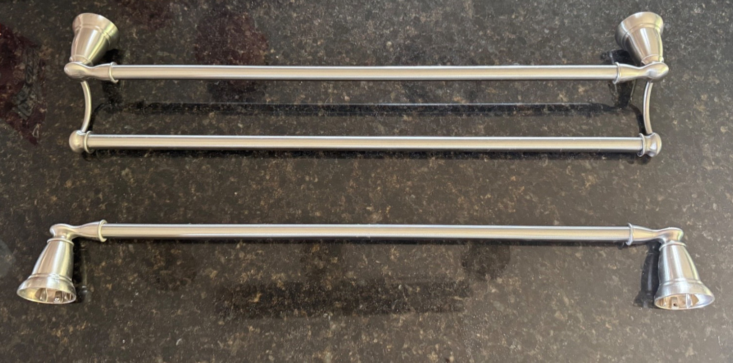 Bar -brushed Nickel-no Hardware