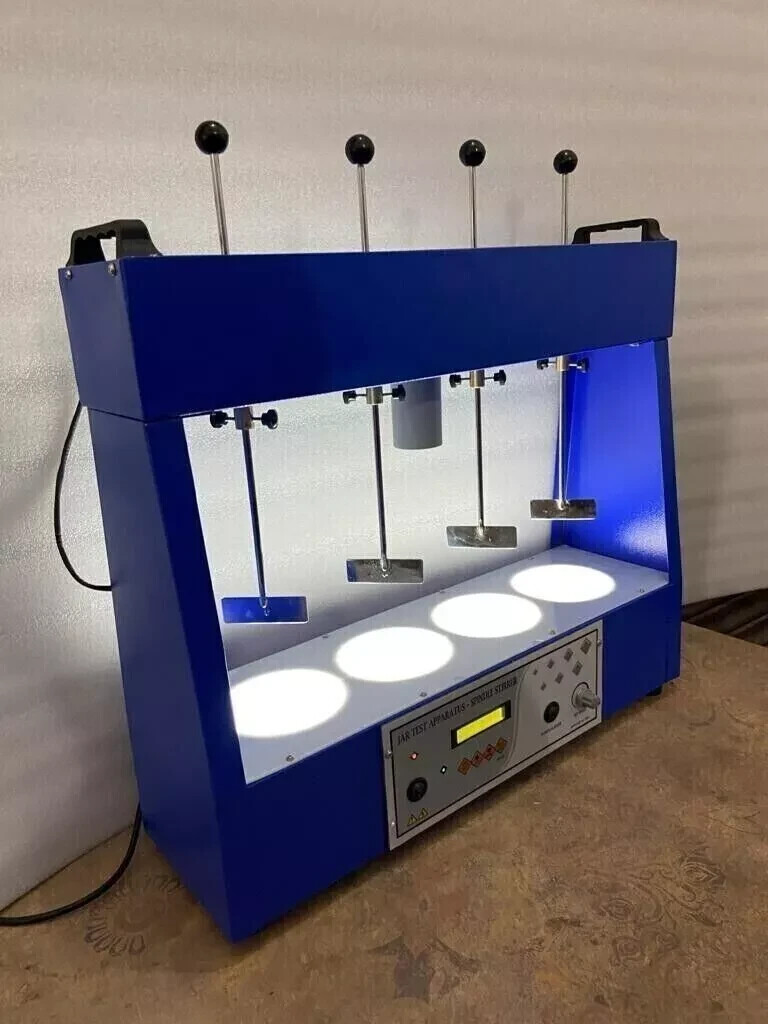 Aparato de prueba de tarro digital de floculación 4 husillos CON ENVÍO RÁPIDO