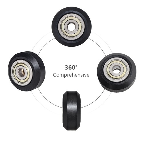12Pcs 3D Printer Pom Wheel Pulley Linear Bearing 5*24Mm Rolling Pulley Wheel - 第 9/14 張圖片