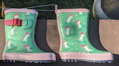 target girls rain boots