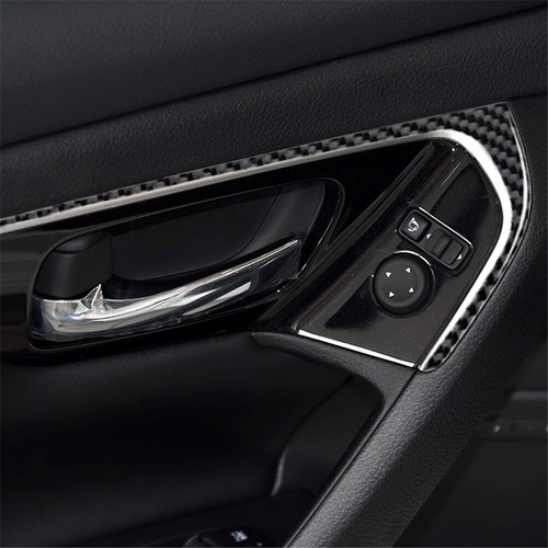 2Pcs Front Door Handle Strip Trim Sticker For Nissan Altima 2013 2014 2015 - Imagen 7 de 12