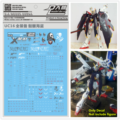 D.L high quality Decal water paste For 1/100 MG Crossbone FullCloth X1 *