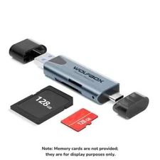 Wolfbox 2-in-1 MicroSD Card Reader
