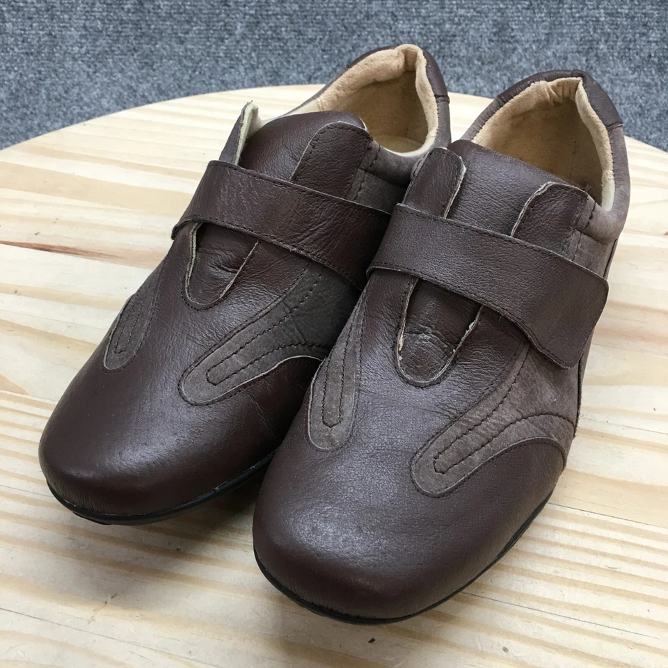 Tênis Dr Scholls Feminino 11 W Couro Marrom Conforto Parte Superior Baixa - Imagem 3 de 4