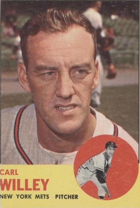 1963 Topps - Carl Willey #528 - 1 of 1