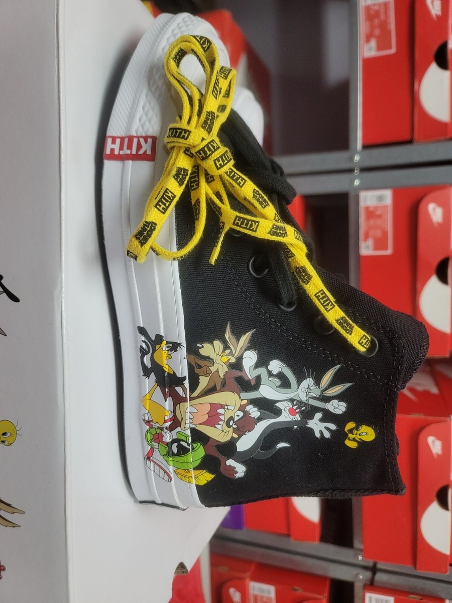 Converse Chuck Taylor All Star 70 High x KITH x Looney Tunes Black