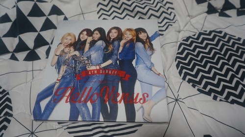 KOREA CD/ HELLO VENUS - 4th Single Album Sticky Sticky /TO SIGNED!
