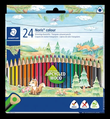 STAEDTLER 187 Dreikant Buntstift Wopex Noris colour Kartonetui 6 12 24