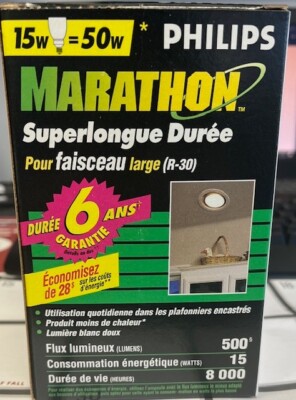 PHILIPS MARATHON FLOOD SLS/R30 LLG 15W 27K 372466