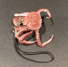 RARE Epoch ( Like Kaiyodo ) Alaskan Red King Crab Phone Bag Strap Figure