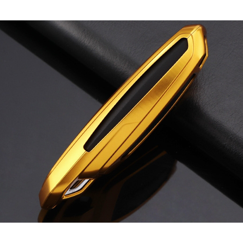 Aluminum Alloy Car Smart Key Fob Case Cover Holder Bag For