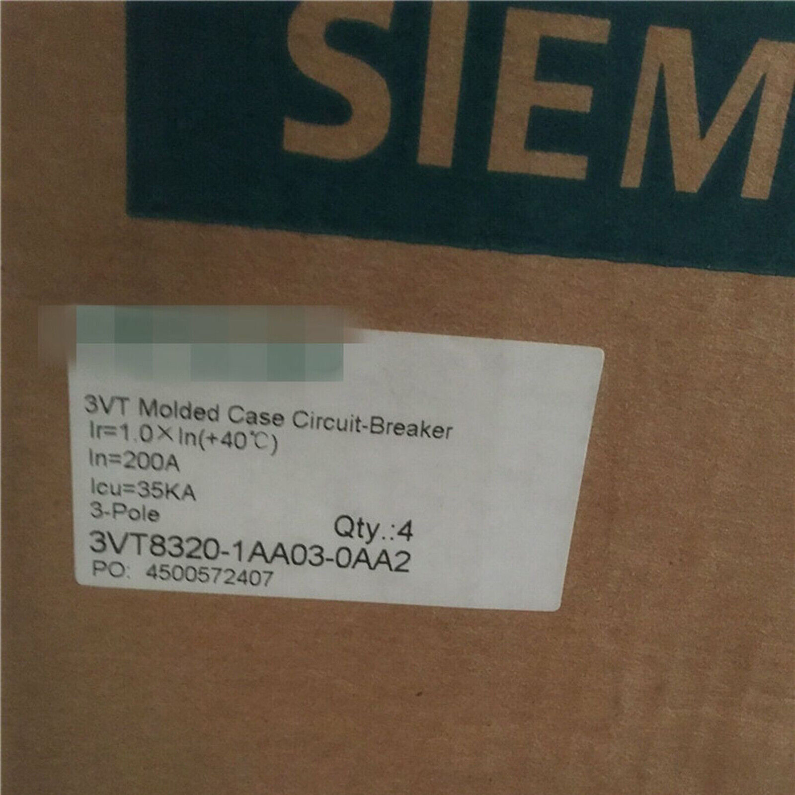 1PC New In Box 3VT8320-1AA03-0AA2 3VT83201AA030AA2 1 year warranty #A6-37