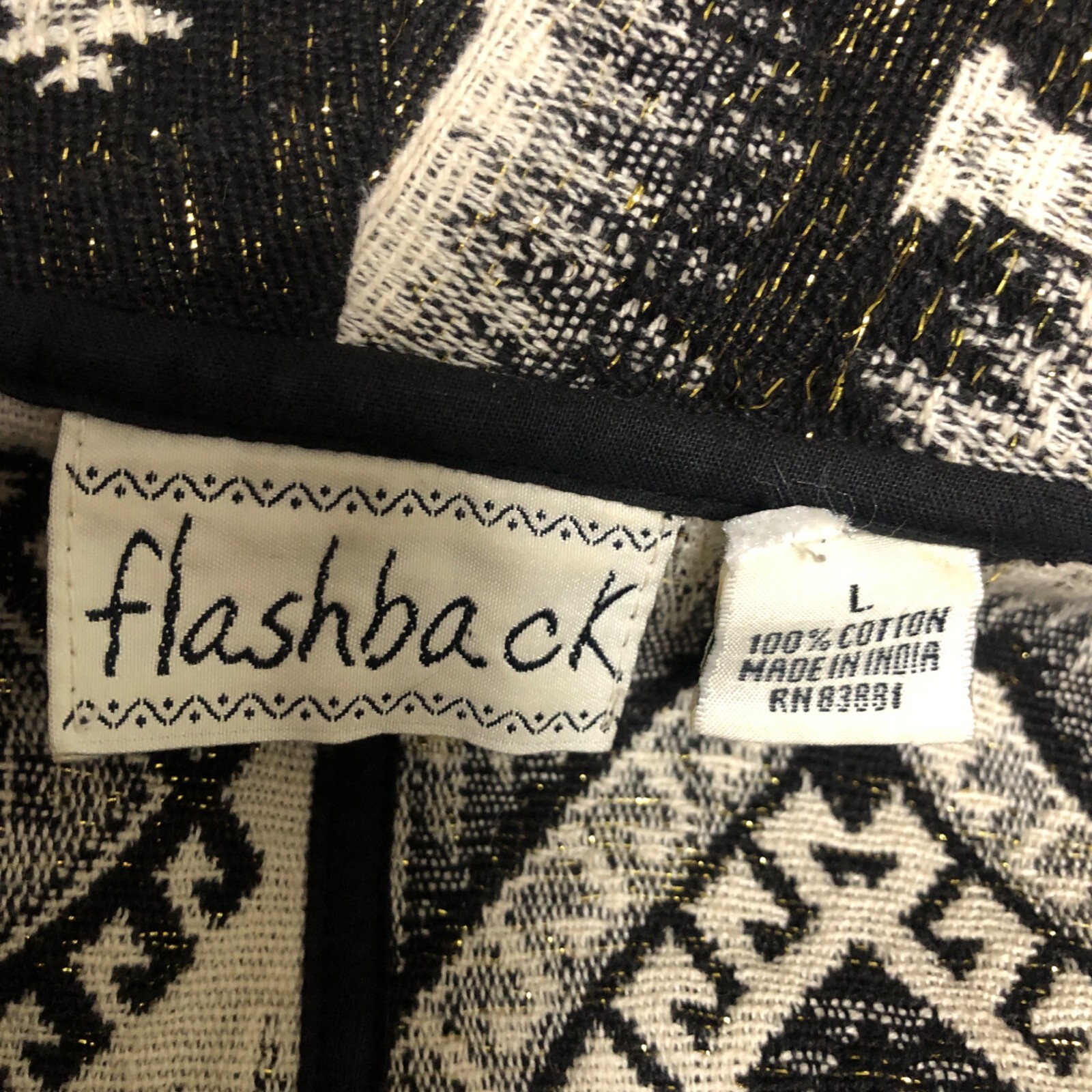 Flashback Aztec Jacket Womens Size Large Southwes… - image 5