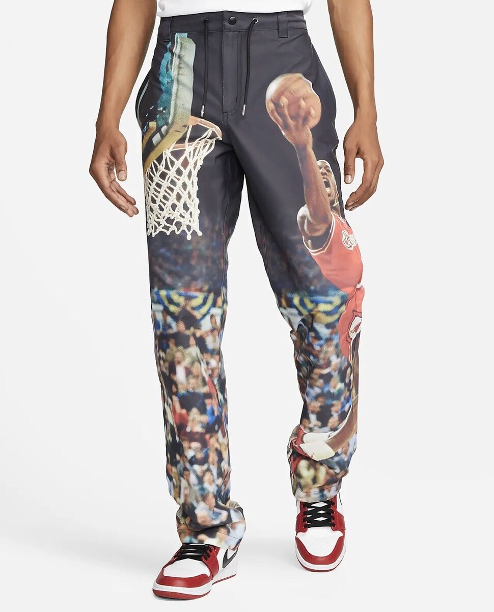 NIKE JORDAN フライトヘリテージパンツ 34 Nike Jordan Flight Heritage Men's Pants - Black, Size 34