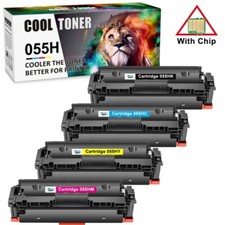 For Canon 055 055H Toner W/Chip Color imageCLASS MF743Cdw MF741Cdw MF745Cdw Lot