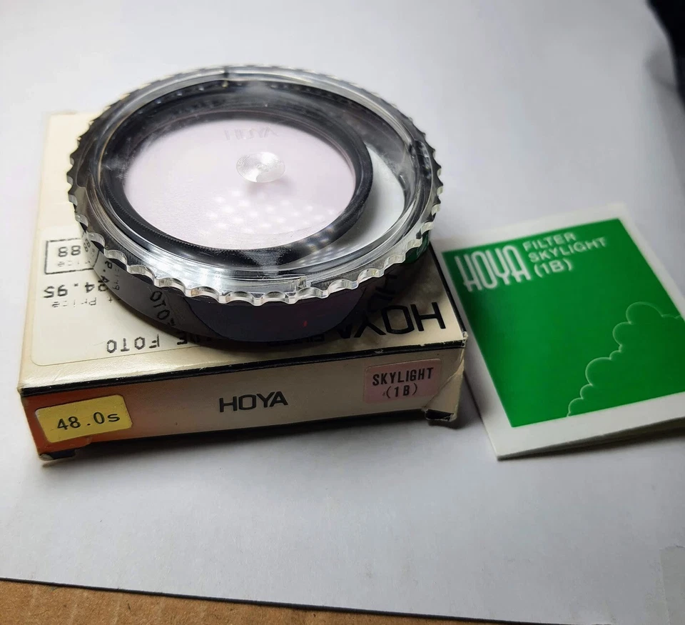 48mm Hoya Skylight 1B Glass Lens Filter Japan Genuine New 48 mm 48-SK sklight1B - Image 2 of 4